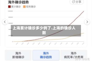上海累计确诊多少例了.上海的确诊人数