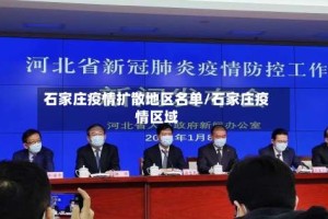 石家庄疫情扩散地区名单/石家庄疫情区域