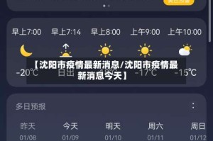 【沈阳市疫情最新消息/沈阳市疫情最新消息今天】