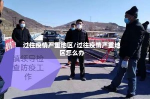 过往疫情严重地区/过往疫情严重地区怎么办