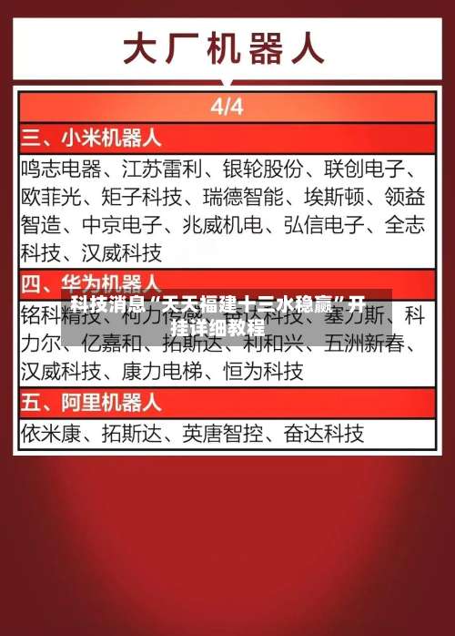 科技消息“天天福建十三水稳赢”开挂详细教程-第1张图片