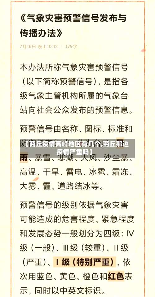 【商丘疫情高峰地区有几个,商丘那边疫情严重吗】-第1张图片