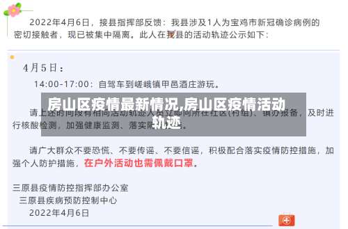 房山区疫情最新情况,房山区疫情活动轨迹-第1张图片