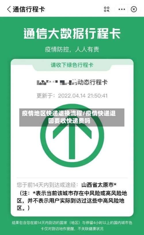 疫情地区快递退换流程/疫情快递退回要收快递费吗-第1张图片